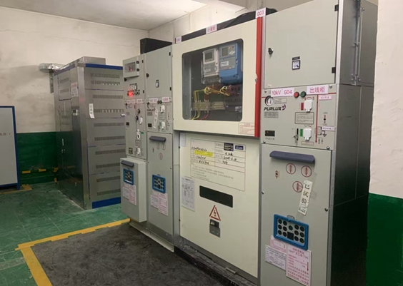 東莞市厚街機動車年檢檢測站315變壓器增容工程順利通電